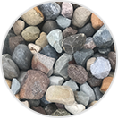 Washed River Gravel #34 - Leonti's Outdoor Supply - Landscape Supply Pickup and Delivery to Northeast Ohio